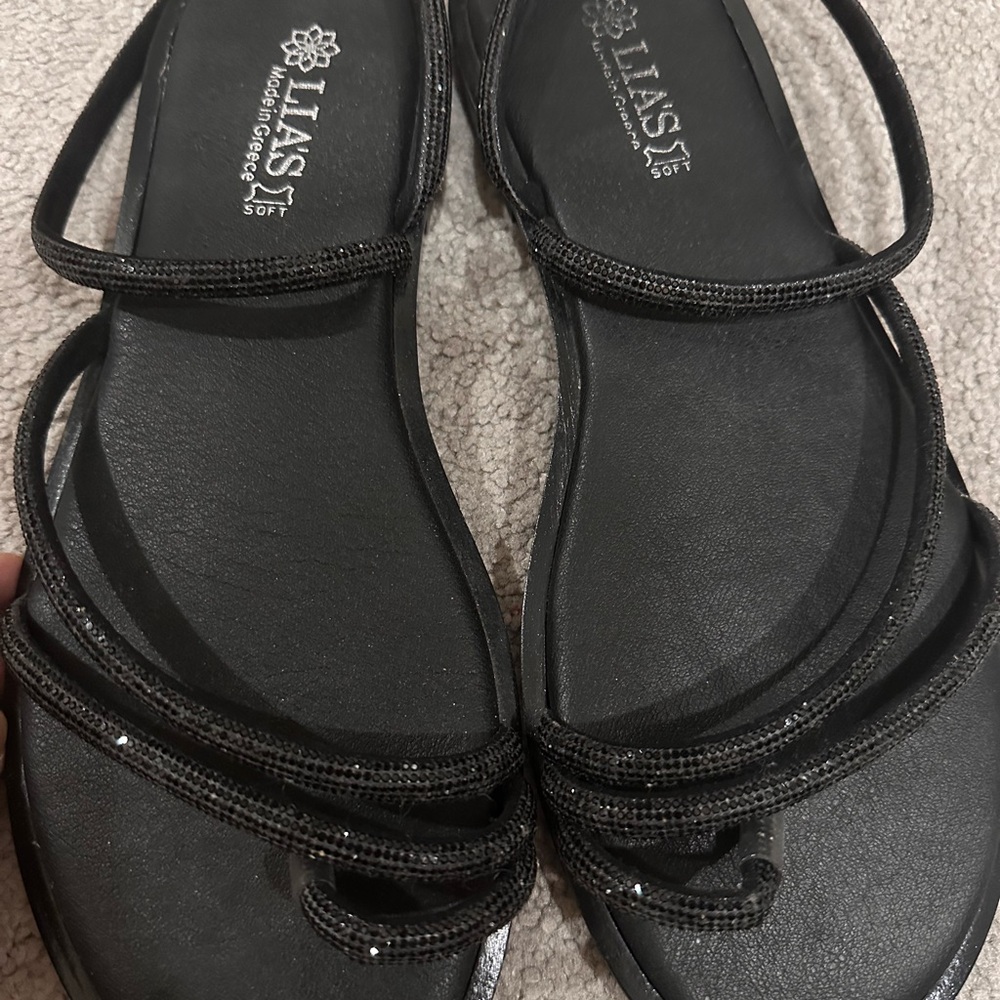 Women's Black Sandals